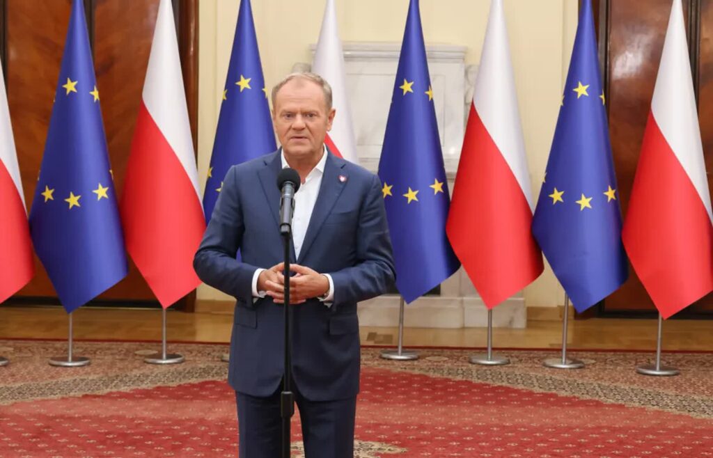 Donald Tusk. Fot. PAP/Albert Zawada