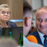 Anna Chinalska (PSL) i Hubert Harasimowicz (PO) - nowi członkowie zarządu woj. lubuskiego (fot. Krzysztof Filmanowicz)