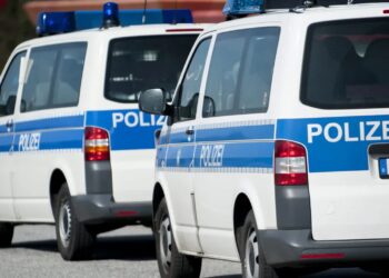 Samochody policyjne Fot. PAP/Tomasz Murański