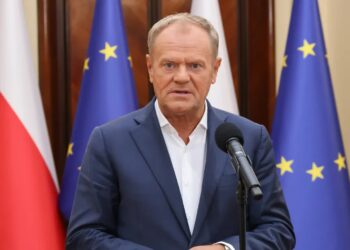 Premier Tusk: każdy, kto będzie chciał zaatakować Polskę, zostanie potraktowany adekwatnie 10 Premier Donald Tusk. Fot. PAP/ Albert Zawada