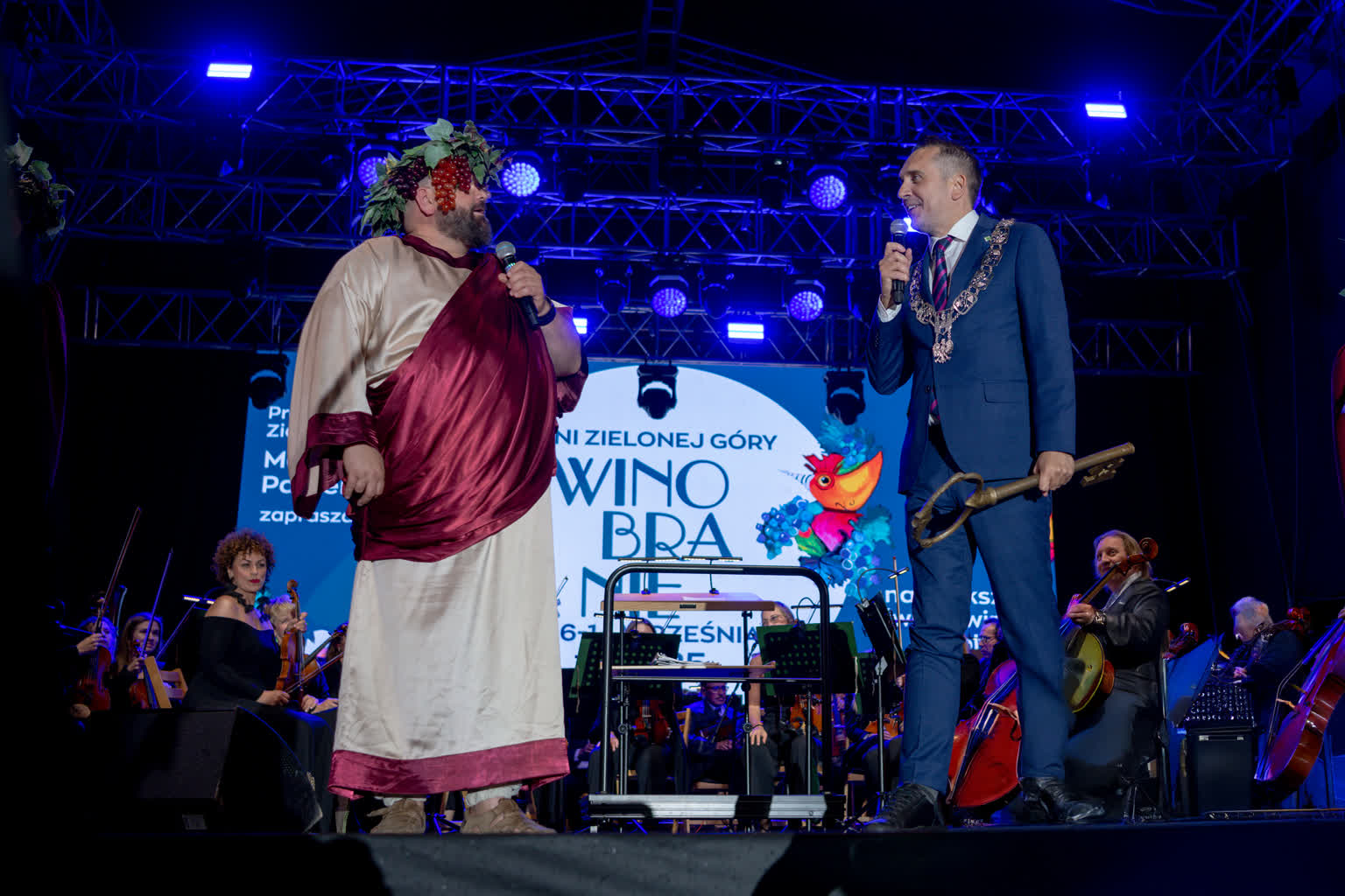 Bachus i prezydent o Winobraniu: czas na zabawę! Radio Zachód - Lubuskie