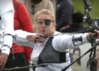 Mielna Olszewska poza podium Radio Zachód - Lubuskie