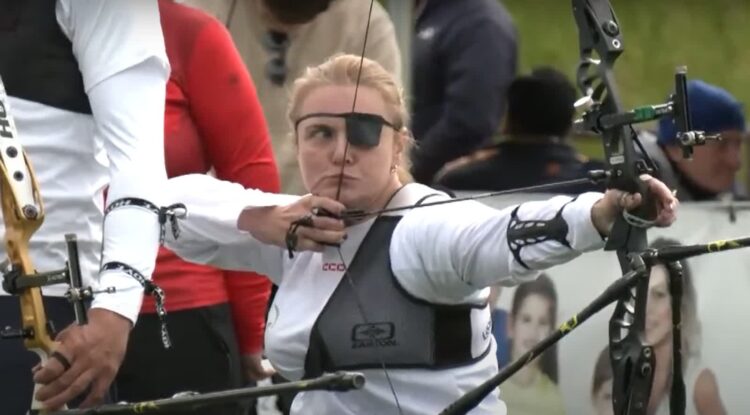 Mielna Olszewska poza podium Radio Zachód - Lubuskie