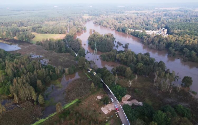 Mija rok od powodzi. Słono kosztowała 9 Zeszłoroczna powódź w woj. lubuskim (fot. K. Filmanowicz)