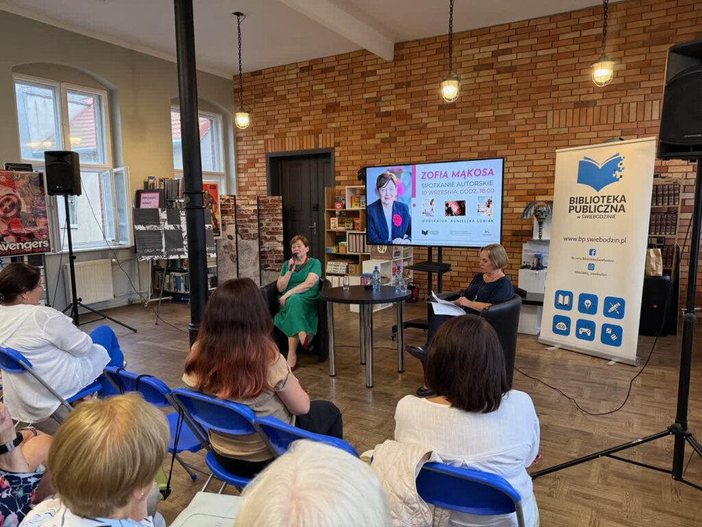 Spotkanie autorskie z Zofią Mąkosą Radio Zachód - Lubuskie