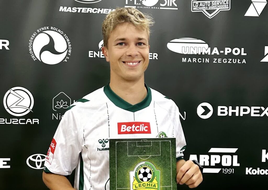 Lisowski wrócił do Lechii! fot. materiały Lechii Zielona Góra