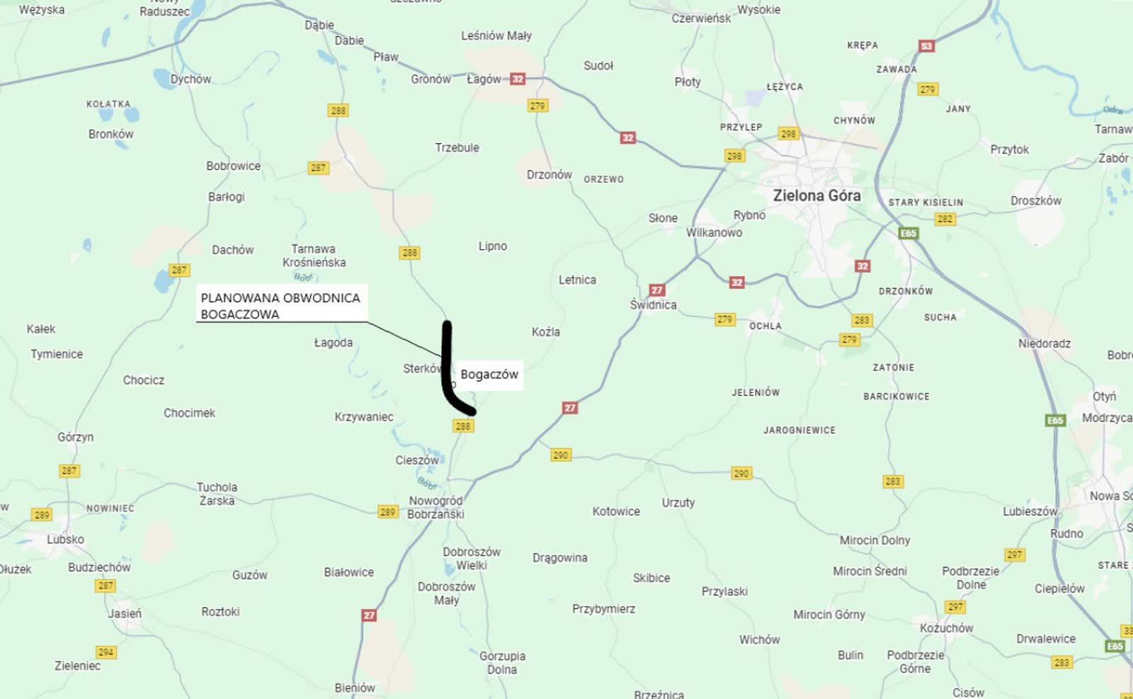 Znamy warianty obwodnic Kożuchowa i Bogaczowa, czas na głos mieszkańców 12 bogaczow.jpg