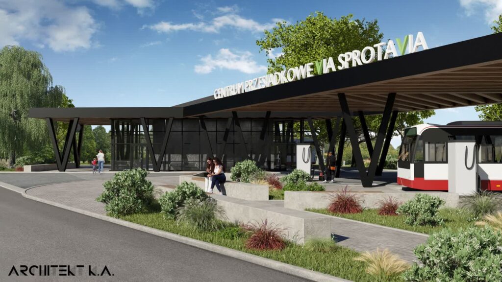 centrum przesiadkowe Szprotawa