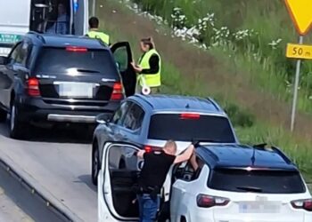 Cudzoziemiec odpowie za organizację przerzutu nielegalnych migrantów do Niemiec 11 Fot. Nadodrzański Oddział Straży Granicznej