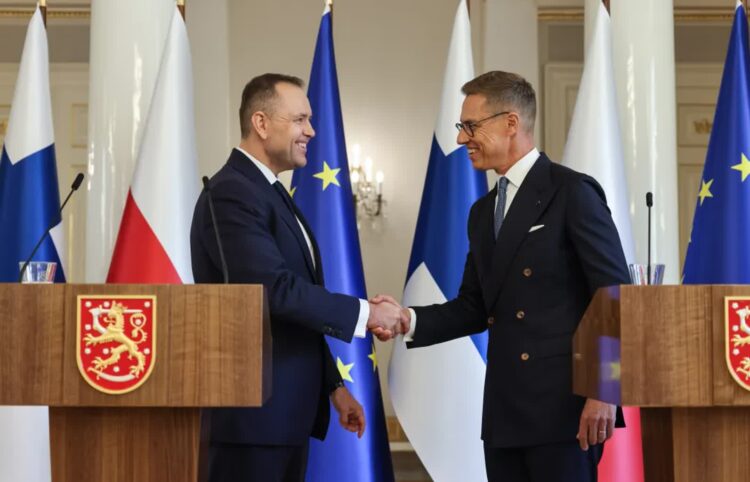 Karol Nawrocki i Alexander Stubb Fot. PAP/Albert Zawada