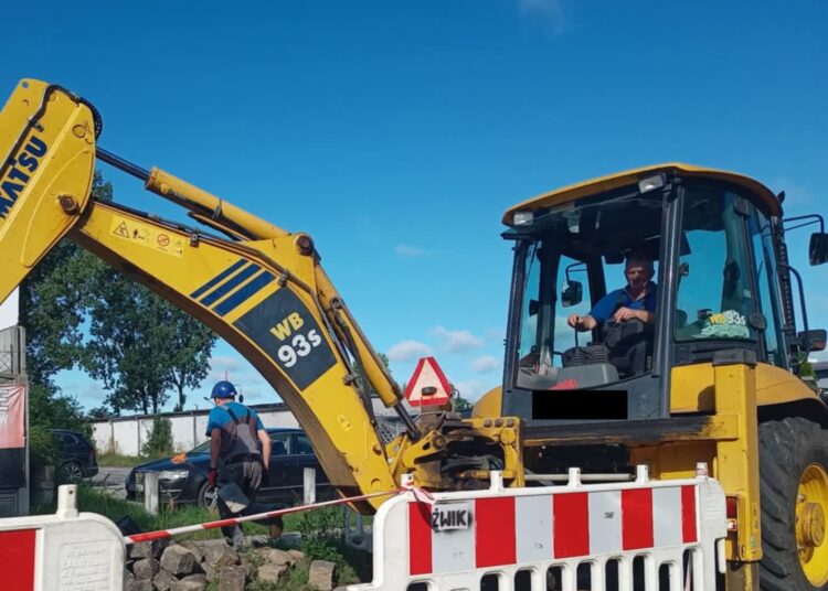 Jest wykonawca remontu ulicy Kolejowej w Żaganiu 9 fot. K.Gonera