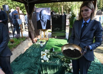 Pogrzeb Stanisława Soyki (PAP/Radek Pietruszka)