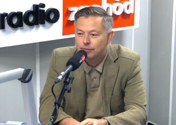 Paweł Tymszan, wójt gminy Deszczno Radio Zachód - Lubuskie