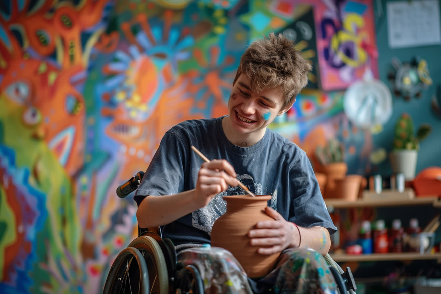 Trwa nabór prac do konkursu „Sztuka Osób Niepełnosprawnych”