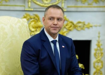 Prezydent Karol Nawrocki spotka się 16 września z prezydentem Niemiec 14 Karol Nawrocki. Fot. EPA/AARON SCHWARTZ / POOL