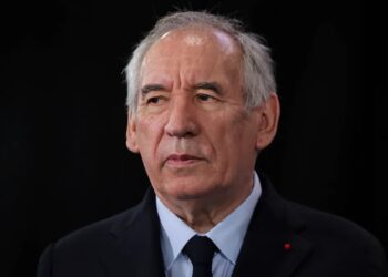 Francois Bayrou Fot. PAP/EPA/CHRISTOPHE PETIT TESSON