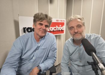 Wojciech Ramus, prezes fundacji Teatr Wyobraźni oraz Cezary Żołyński, dyrektor artystyczny festiwalu Słuchowisk dla Dzieci i Młodzieży „Wyobraź sobie…” Radio Zachód - Lubuskie