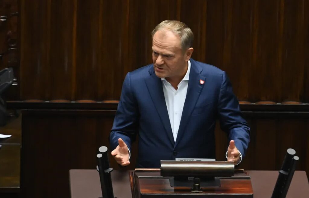 Premier Donald Tusk. Fot. PAP/Piotr Nowak