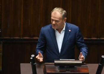 Premier: kluczową sprawą jest, by sojusznicy przyjęli polską interpretację ostatnich zdarzeń 13 Premier Donald Tusk. Fot. PAP/Piotr Nowak