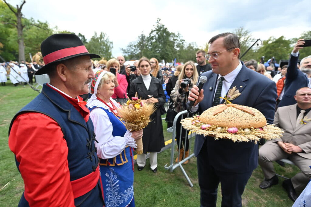 SPAŁA DOŻYNKI POLSKIE. Na zdjęciu Stefan Krajewski. Fot. PAP/Piotr Polak