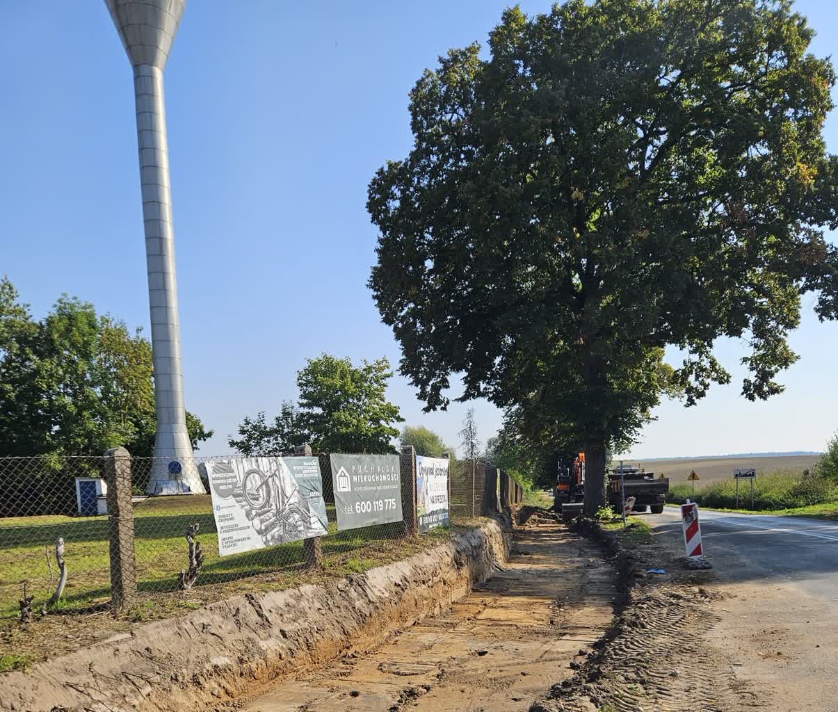 Ścieżki w gminie Skąpe nie od razu