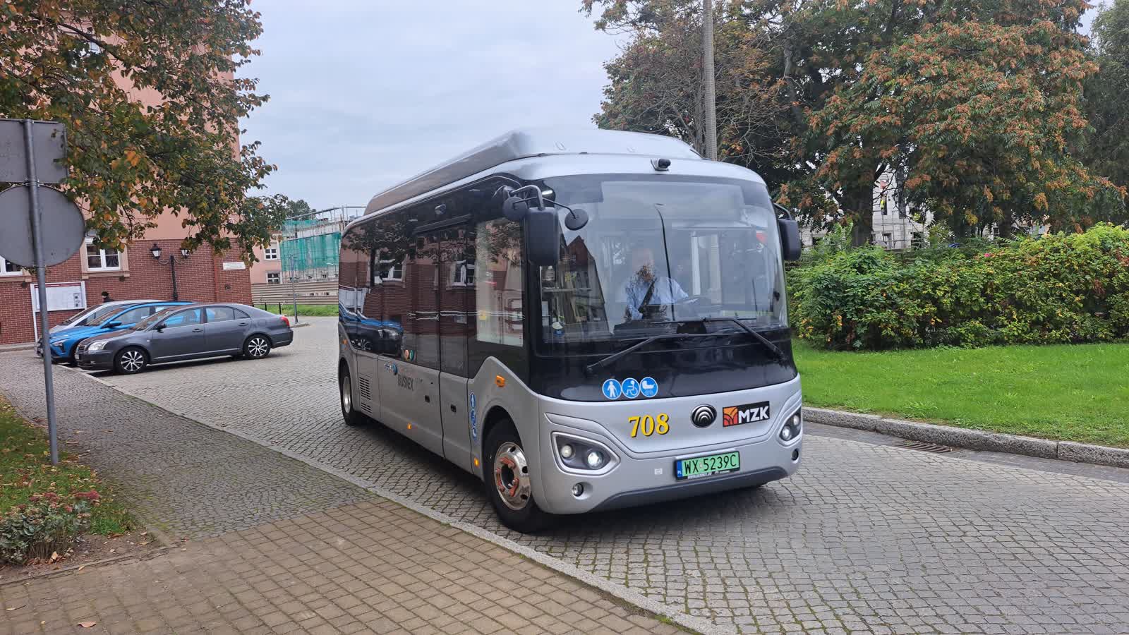 Próbny przejazd minibusów po gorzowskich osiedlach Radio Zachód - Lubuskie