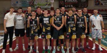 Zwycięski sparring Kangoo Basket 2 fot. Kangoo Basket