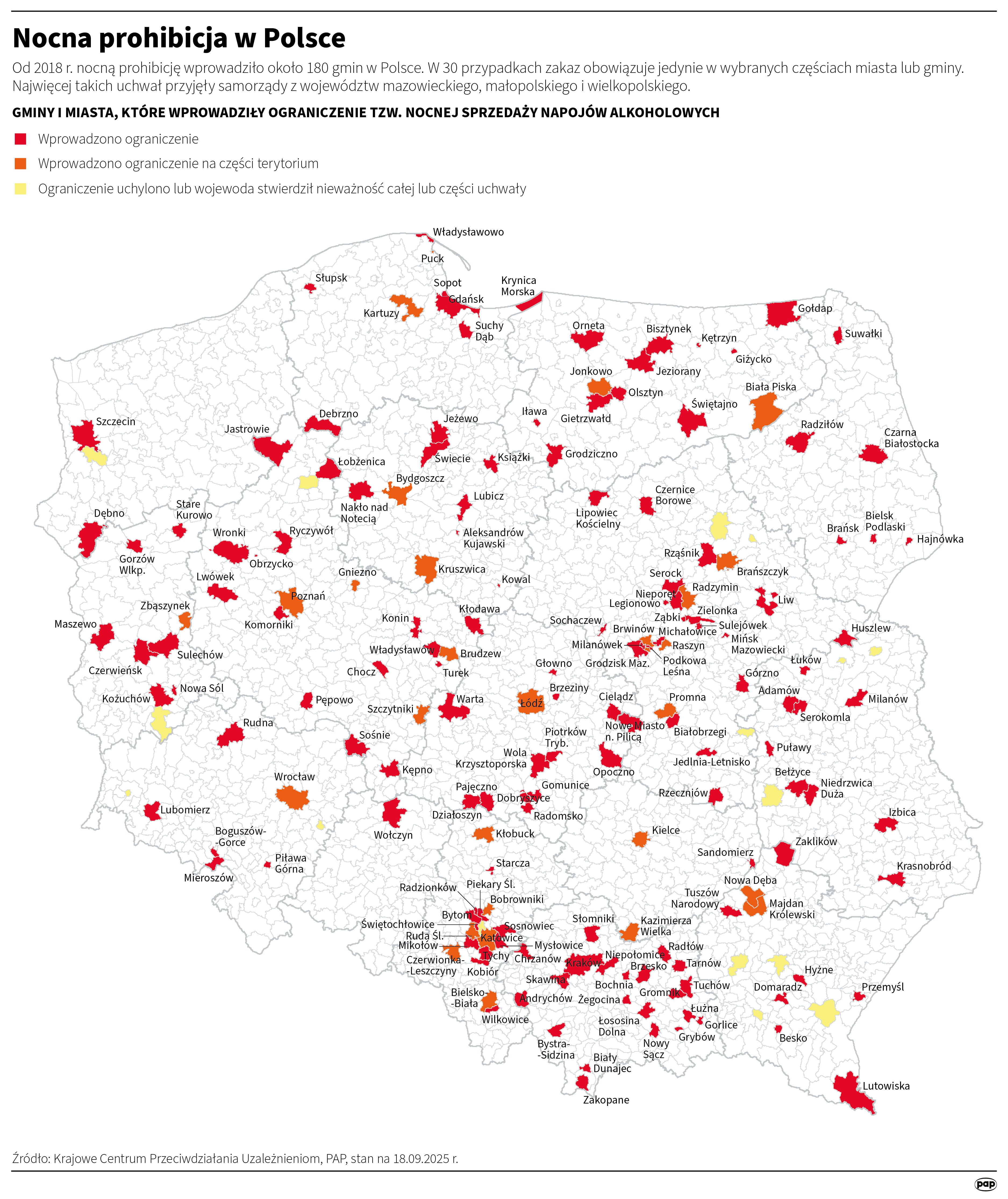 Prohibicja w całej Warszawie. Jest zapowiedź Trzaskowskiego