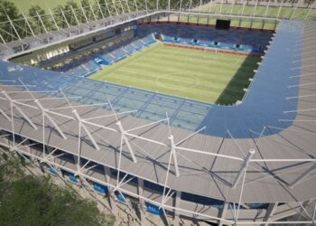 Stadion piłkarski czeka na nowe plany przebudowy 18 Stadion piłkarski czeka na nowe plany przebudowy Radio Zachód - Lubuskie