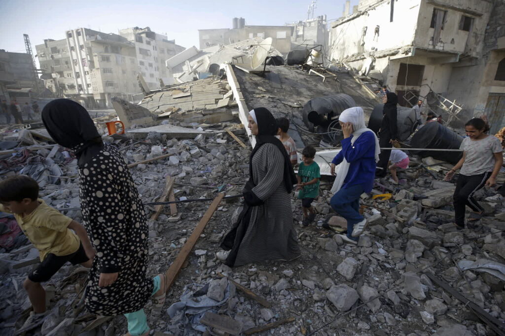 Gaza (PAP/EPA/MOHAMMED SABER)