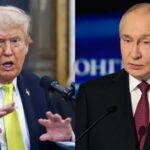 Donald Trump i Władimir Putin Fot. PAP/EPA/JIM LO SCALZO/POOL/ALEXANDER ZEMLIANICHENKO/AP POOL