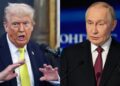 Donald Trump i Władimir Putin Fot. PAP/EPA/JIM LO SCALZO/POOL/ALEXANDER ZEMLIANICHENKO/AP POOL