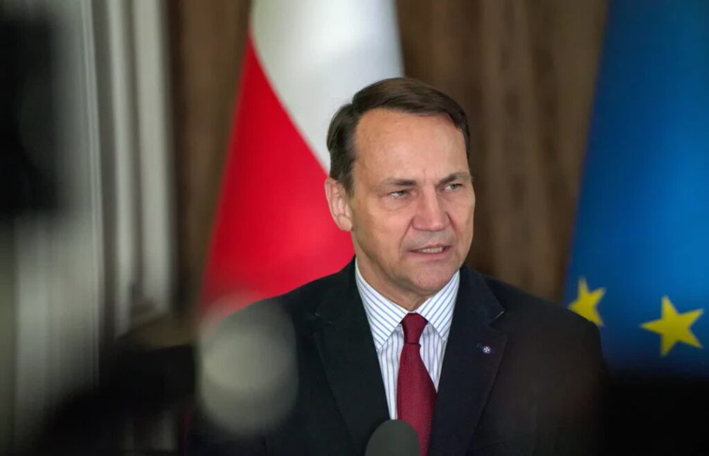 Radosław Sikorski Fot. PAP/Vitaliy Hrabar