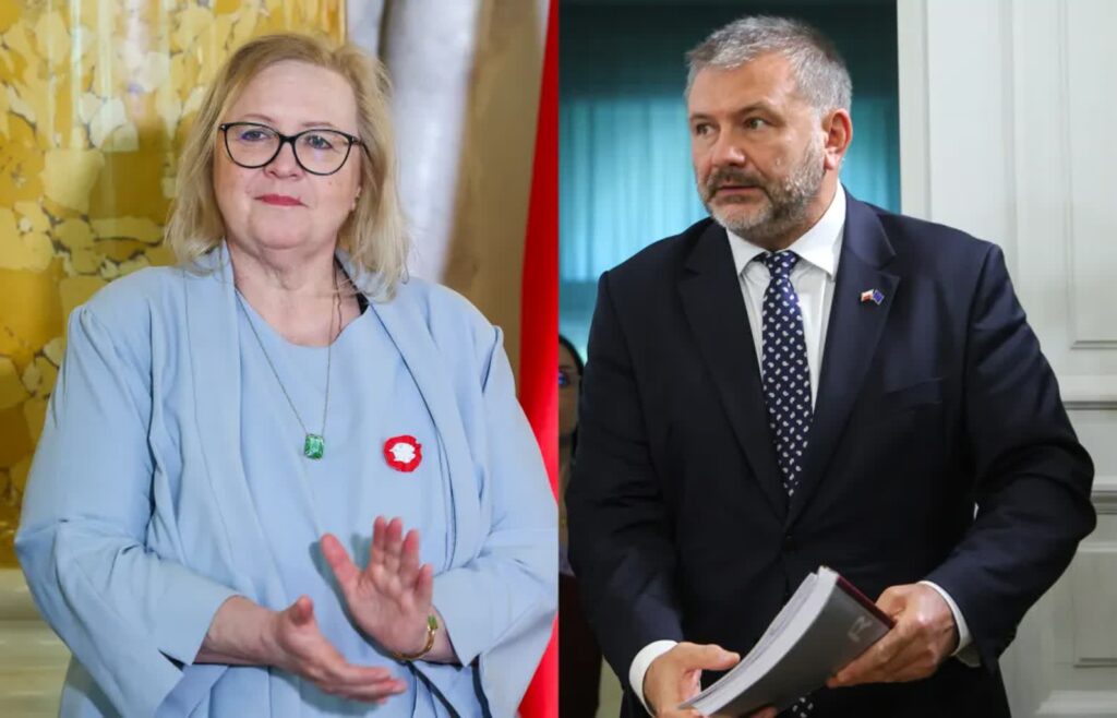 Manowska złożyła zawiadomienie do prokuratury. Chodzi o działania ministra Żurka 3 Małgorzata Manowska i Waldemar Żurek Fot. PAP/Albert Zawada/Rafał Guz