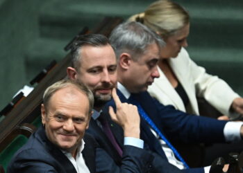 Politolog o dwóch latach rządu Donalda Tuska 12 Posiedzenie Sejmu (PAP/Radek Pietruszka)