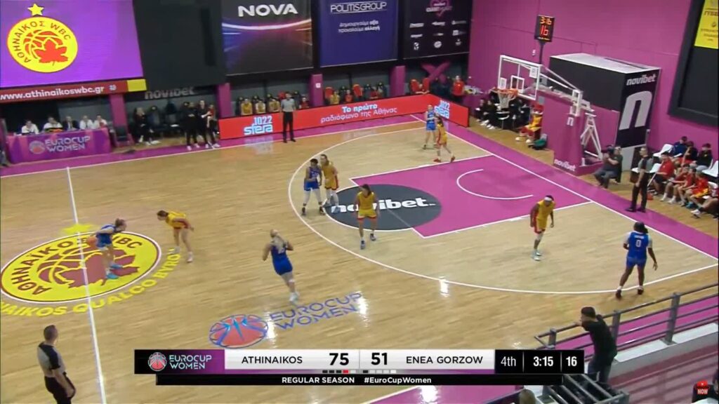 Fatalna trzecia kwarta i gorzowianki z wysoką porażką w Atenach Radio Zachód - Lubuskie