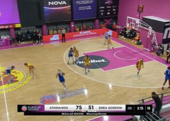 Fatalna trzecia kwarta i gorzowianki z wysoką porażką w Atenach Radio Zachód - Lubuskie