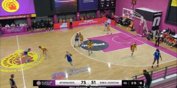 Fatalna trzecia kwarta i gorzowianki z wysoką porażką w Atenach 5 Fatalna trzecia kwarta i gorzowianki z wysoką porażką w Atenach Radio Zachód - Lubuskie