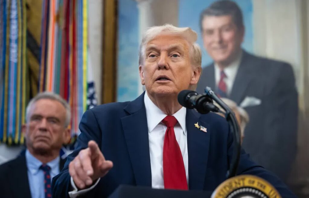 Donald Trump. Fot. EPA/FRANCIS CHUNG / POOL