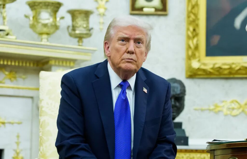 Donald Trump Fot. PAP/EPA/AARON SCHWARTZ