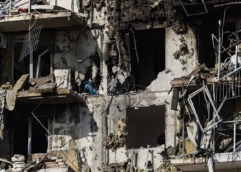 Ataki dronów na Moskwę. Fot. PAP/EPA/YURI KOCHETKOV