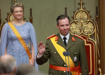 Wilhelm, Wielki Książę Luksemburga. Fot. PAP/EPA/OLIVIER HOSLET