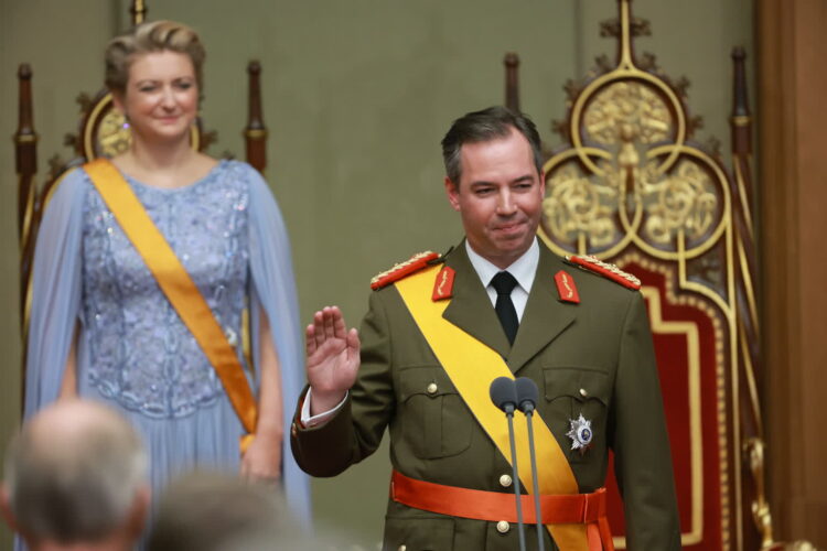 Wilhelm, Wielki Książę Luksemburga. Fot. PAP/EPA/OLIVIER HOSLET