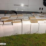 Policjanci z Żar skonfiskowali 200 tys. paczek papierosów bez akcyzy (Lubuska Policja)