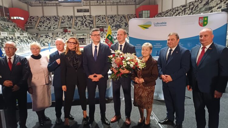 Łukasz Porycki, nowy szef lubuskiego PSL, wybrany do zarządu województwa lubuskiego (fot. Piotr Bakselerowicz)
