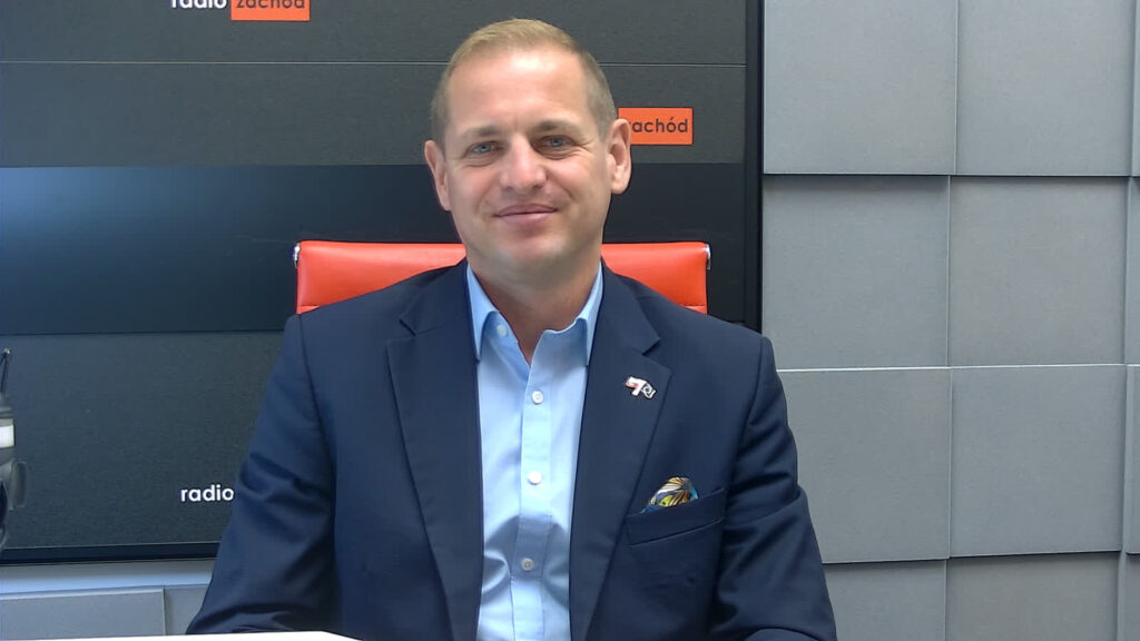 Łukasz Porycki prezes lubuskiego PSL Radio Zachód - Lubuskie