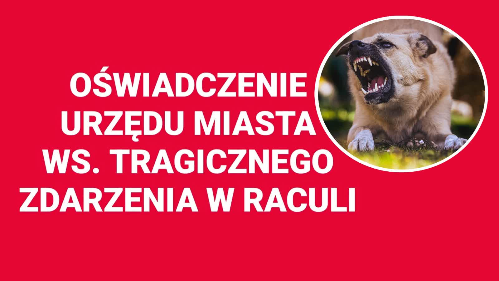 Miasto wydało oświadczenie w sprawie tragedii w Raculi Radio Zachód - Lubuskie