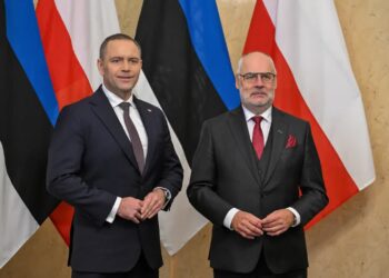 Karol Nawrocki rozmawiał z prezydentem Estonii m.in. o bezpieczeństwie regionu 16 Karol Nawrocki i Alar Karis Fot. PAP/Radek Pietruszka