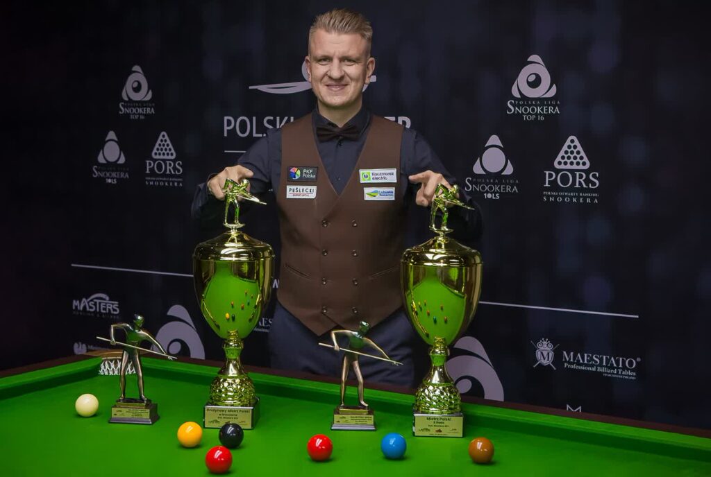 Marcin Nitschke podwójnym mistrzem Polski masters Radio Zachód - Lubuskie