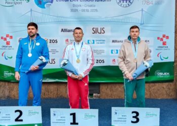 Szymon Sowiński z trzema medalami ME w parastrzelectwie 13 Szymon Sowiński z trzema medalami ME w parastrzelectwie Radio Zachód - Lubuskie